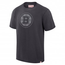 Boston Bruins Fanatics Black Made in Canada T-Shirt