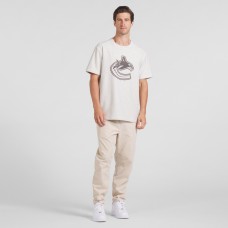 Vancouver Canucks Fanatics Cream Made in Canada T-Shirt