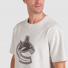 Vancouver Canucks Fanatics Cream Made in Canada T-Shirt