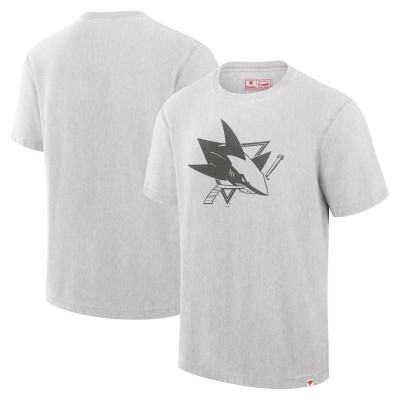 San Jose Sharks Fanatics Cream Made in Canada T-Shirt