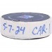 Jake Guentzel Carolina Hurricanes Fanatics Authentic Game-Used Goal Puck from 2024 Stanley Cup Playoffs Second Round Game 2 vs. New York Rangers - First of Two Goals Scored