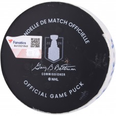 Шайба KAndre Miller New York Rangers Fanatics Authentic Game-Used Goal Puck from 2024 Stanley Cup Playoffs First Round Game 2 vs. Washington Capitals