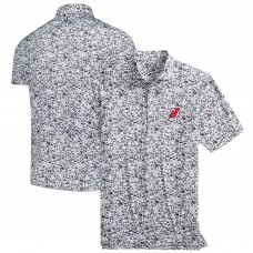 Поло New Jersey Devils johnnie-O Black/White Slapshot