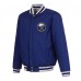 Бомбер Buffalo Sabres JH Design Gray/Royal Reversible Two-Tone Fleece