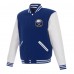 Бомбер Buffalo Sabres JH Design Royal/White Reversible Varsity