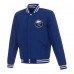 Бомбер Buffalo Sabres JH Design Royal/White Reversible Varsity
