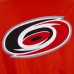 Carolina Hurricanes JH Design Red/White Reversible Varsity Full-Snap Jacket