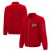 Кофта на молнии Chicago Blackhawks JH Design Red Nylon Bomber