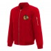 Кофта на молнии Chicago Blackhawks JH Design Red Nylon Bomber