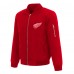 Кофта на молнии Detroit Red Wings JH Design Nylon Bomber - Red