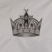 Los Angeles Kings JH Design Gray Nylon Bomber Full-Zip Jacket