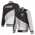 Los Angeles Kings JH Design Black Nylon Bomber Full-Zip Jacket