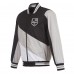 Los Angeles Kings JH Design Black Nylon Bomber Full-Zip Jacket