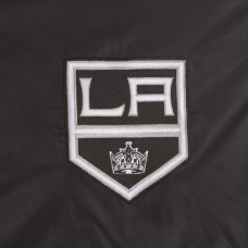 Los Angeles Kings JH Design Black Nylon Bomber Full-Zip Jacket