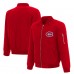 Кофта на молнии Montreal Canadiens JH Design Red Nylon Bomber