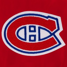 Кофта на молнии Montreal Canadiens JH Design Red Nylon Bomber