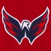 Кофта на молнии Washington Capitals JH Design Red Nylon Bomber
