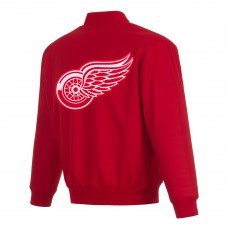 Бомбер Detroit Red Wings JH Design Poly-Twill - Red