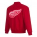 Бомбер Detroit Red Wings JH Design Poly-Twill - Red