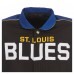 Бомбер St. Louis Blues JH Design Reversible Classic Nylon & Faux Leather - Black