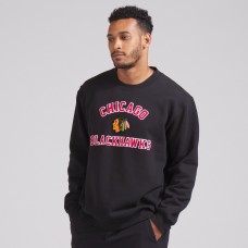 Chicago Blackhawks lululemon Black Steady State Crew