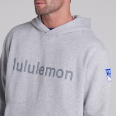 Толстовка New York Rangers lululemon Heathered Silver Drop Steady State