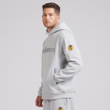 Толстовка Chicago Blackhawks lululemon Heathered Silver Drop Steady State