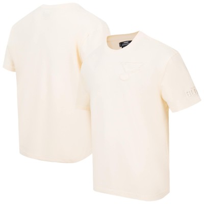 Футболка St. Louis Blues Pro Standard Neutral Drop Shoulder - Cream