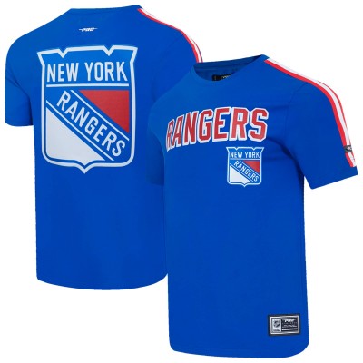 Футболка New York Rangers Pro Standard Classic Mesh Striped - Royal