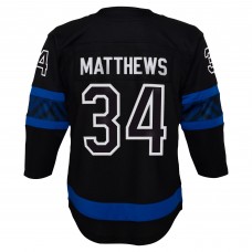 Подростковая Toronto Maple Leafs Auston Matthews Black Alternate Premier Player Jersey Подростковая Toronto Maple Leafs Auston Matthews Black Alternate Premier Player Jersey