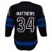 Подростковая Toronto Maple Leafs Auston Matthews Black Alternate Premier Player Jersey
