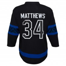 Подростковая Toronto Maple Leafs Auston Matthews Black Alternate Replica Player Jersey Подростковая Toronto Maple Leafs Auston Matthews Black Alternate Replica Player Jersey