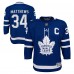 Подростковая Toronto Maple Leafs Auston Matthews Blue Home Premier Player Jersey