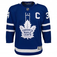 Подростковая Toronto Maple Leafs Auston Matthews Blue Home Premier Player Jersey Подростковая Toronto Maple Leafs Auston Matthews Blue Home Premier Player Jersey