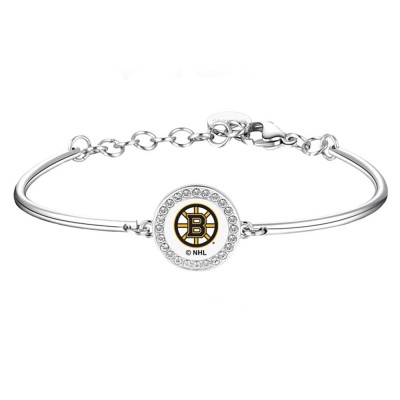Boston Bruins Brosway Silver Team Bracelet