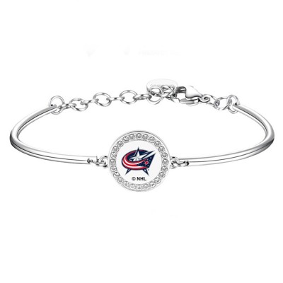 Columbus Blue Jackets Brosway Team Bracelet - Silver
