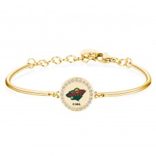 Minnesota Wild Brosway Gold Team Bracelet Minnesota Wild Brosway Gold Team Bracelet