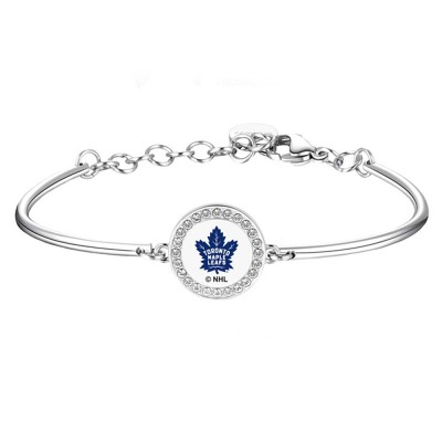 Toronto Maple Leafs Brosway Silver Team Bracelet