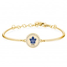 Toronto Maple Leafs Brosway Gold Team Bracelet