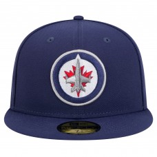 Бейсболка Winnipeg Jets New Era Navy Core 59FIFTY Бейсболка Winnipeg Jets New Era Navy Core 59FIFTY