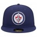 Бейсболка Winnipeg Jets New Era Navy Core 59FIFTY