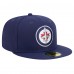 Бейсболка Winnipeg Jets New Era Navy Core 59FIFTY