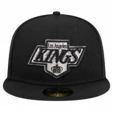 Бейсболка Los Angeles Kings New Era Black Core 59FIFTY