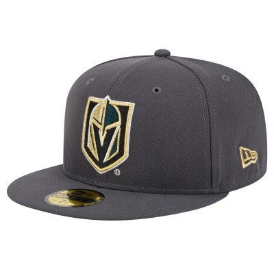 Бейсболка Vegas Golden Knights New Era Core 59FIFTY - Charcoal