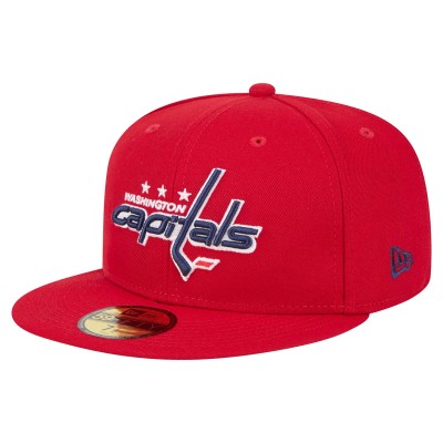 Бейсболка Washington Capitals New Era Red Core 59FIFTY