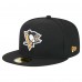 Бейсболка Pittsburgh Penguins New Era Black Core 59FIFTY