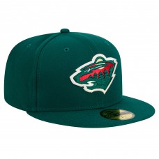 Бейсболка Minnesota Wild New Era Green Core 59FIFTY