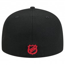 Бейсболка Chicago Blackhawks New Era Black Core 59FIFTY Бейсболка Chicago Blackhawks New Era Black Core 59FIFTY