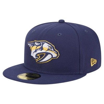 Бейсболка Nashville Predators New Era Navy Core 59FIFTY