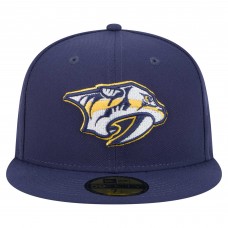 Бейсболка Nashville Predators New Era Navy Core 59FIFTY